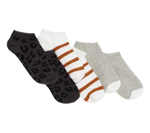 Pack Mujer Gap De 3 Calcetines Gris