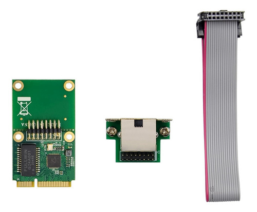 Tarjeta De Red Gigabit Pcie Rtl8111f Lan Ethernet De Un Solo