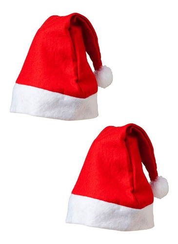 Pack X2 Gorro Viejo Pascuero Gorros Navidenos Gorro Pascuero