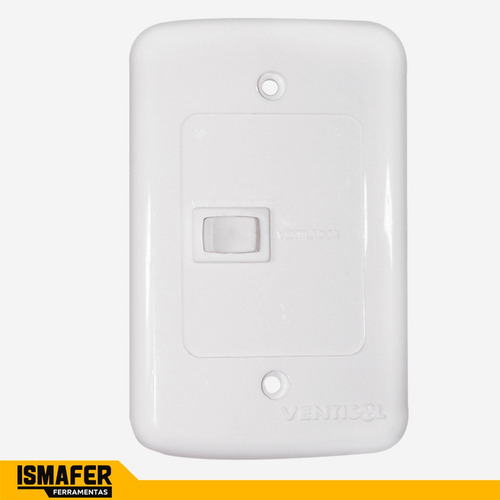 Ventilador de teto Ventisol Comercial branco com 3 pás de plástico, 96 cm de diâmetro 127 V