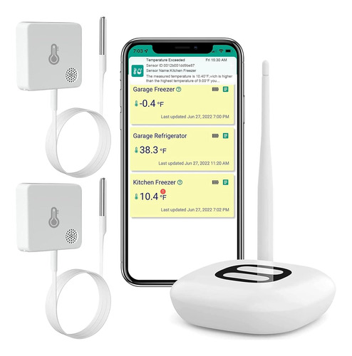 Sensor De Temperatura Inalámbrico Remoto St5 Mocreo