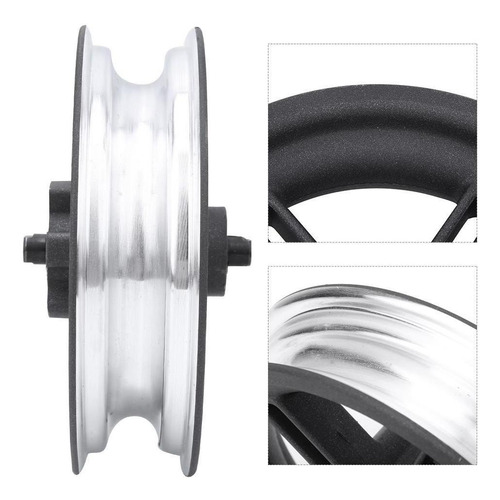 Imagen 6 de 9 de Para Xiaomi M365 Scooter Eléctrico Durable Rueda Trasera Hu