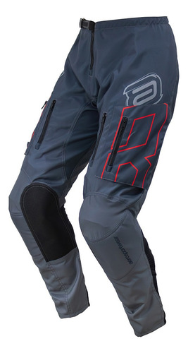 Calça Motocross Cross Asw Ranger Preto Chumbo Off Road Moto