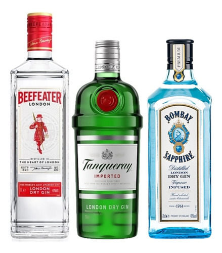 Beefeater Gin 1lt / Bombay Sapphire 700ml / Tanqueray 700ml^