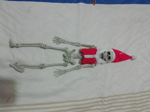 Calavera De Navidad Esqueleto (Usado)