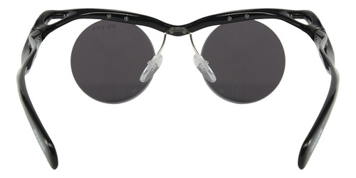 Prada Spr A18 1ab-5s0 Morph Round Shape Black (Usado)