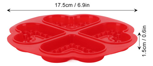 Molde De Silicona Para Gofres Seguro Buena Elasticidad Fácil