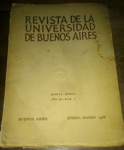 Revistas De Bs As 1968 Año Iii N° 1