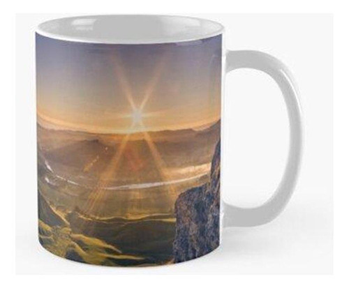 Taza Salida Del Sol Desde Te Mata Peak, Napier, Nueva Zeland