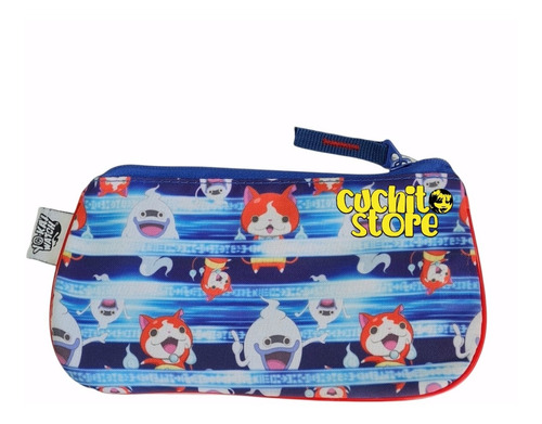 Estuche Escolar Niños Plano Yokai Watch