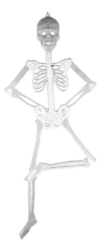 Esqueleto Luminoso Colgante Con Cuerpo Aterrador De Hallowee