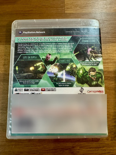 Lanterna Verde Ps3 Green Lantern Rise Of The Manhunters (Usado)