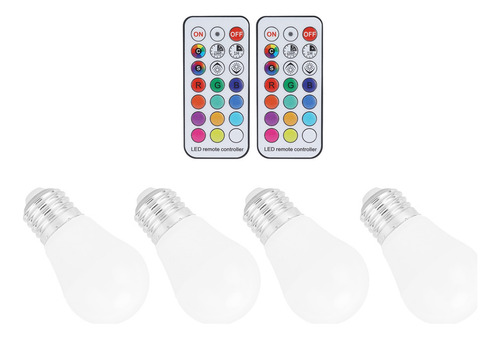 Bombilla Led Rgb De 12 Colores, 5 W, Que Cambia De Color, 50
