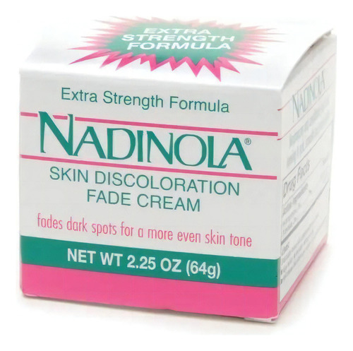 Crema Skin Discoloration Fade Cream Nadinola de 63g
