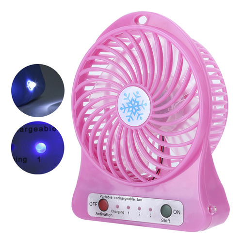 Mini Ventilador De Escritorio Portátil For Cama De Bebé, As