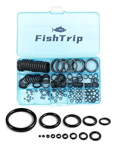 Fishtrip Kit De Reparación De Ojales Para Caña De Pescar,