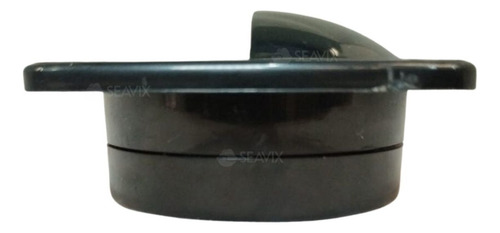 Puxador Preto Em Abs Resistente Ideal Para Tampas De Viveiros Barcos Lanchas Iates Pescas Caiaque Armarios Gavetas Cômodas Guarda Roupas Motorhome Trailers Puxador Seavix Viveiros Embutir