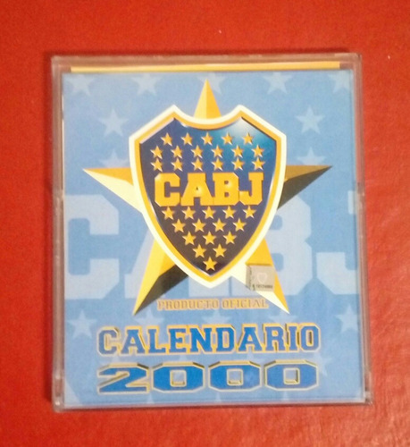 Calendario Boca Juniors Año 2000 - Almanaque De Coleccion