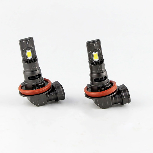 X2 Ampolleta Turbo Led 12v 800w Auto Conector H11 Sin Cables