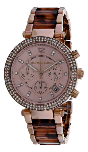 Reloj Michael Kors Parker Mk6832 De Acero Inox. Para Dama