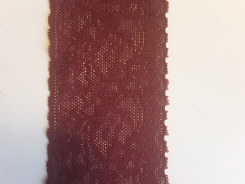 Imagen 3 de 4 de Puntilla De 5 Cm Elastizada 14 Mtrs .bordo
