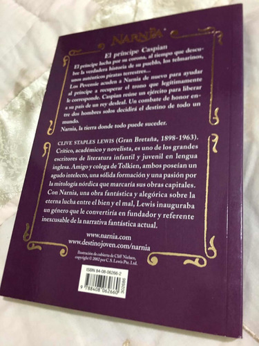 Las Crónicas De Narnia El Príncipe Caspian Autor C.s. Lewis
