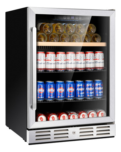 Kalamera Mini Refrigerador De 24 Pulgadas Para Bebidas Y Vin