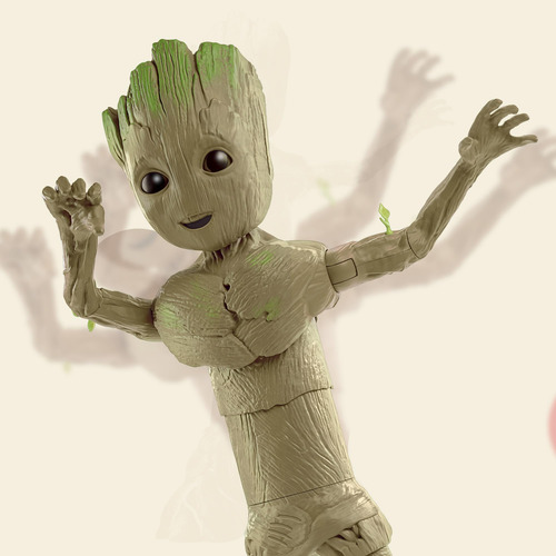 Boneco De Ação Marvel Studios I Am Groot Groove 'n Grow 45.7