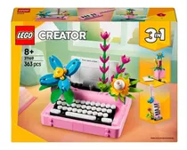 Comprar Lego Creator 3 Em 1 Maquina De Escrever Com Flores #31169