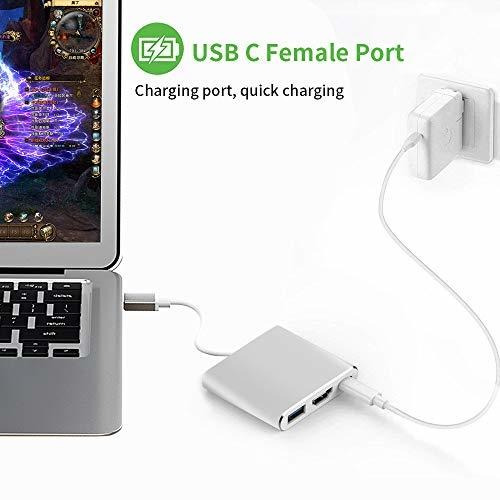 Adaptador Usb Hdmi Qidoou Tipo Multipuerto Hub 4k