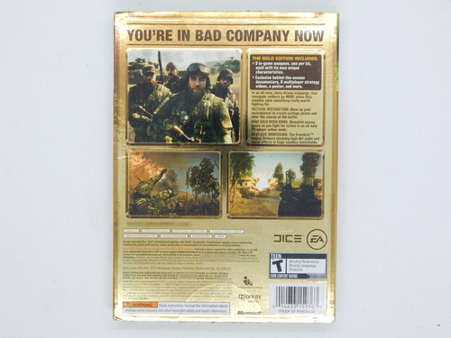 Battlefield Bad Company Gold Edition Xbox 360 Xbox360 (Usado)