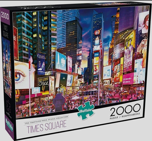 Rompecabezas Buffalo Games Times Square 2000 Piezas Puzzle