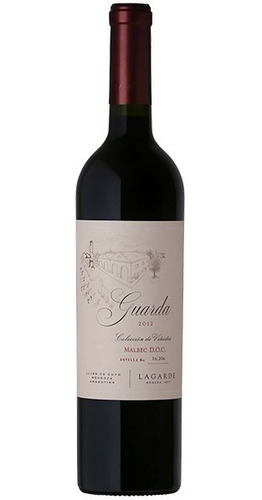      Vino Lagarde Guarda Malbec Doc X750cc