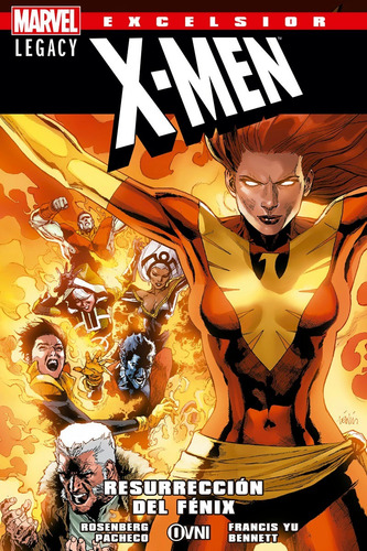 Marvel Excelsior X-men Resurreccion Del Fenix Libro Ovnipres