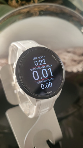 Relógio Garmin Forerunner 165 - Semi Novo!! Branco