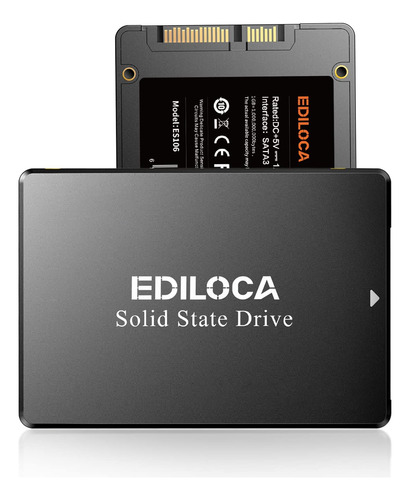 Ediloca Es106 2tb Ssd Sata Iii 6gb/s 2.5 3d Nand Disco Duro.