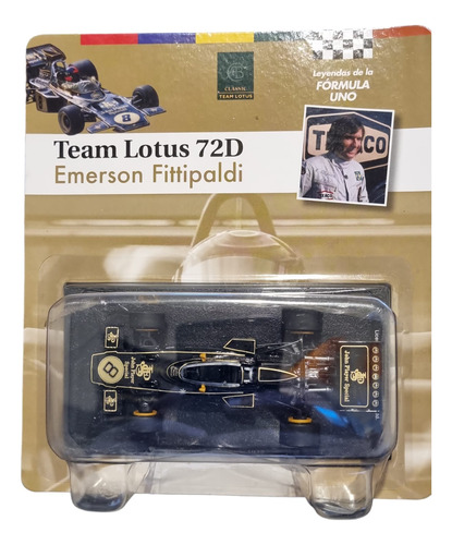 Lotus 72d 1972  Fittipaldi World Champ - Leyendas F1 1/43