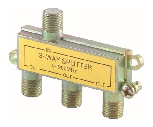 Divisor Splitter 3 Salidas  Parabolica Coaxial Rg6