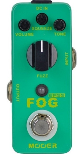 Mooer Fog Pedal Fuzz Distorsion Bajo True By Pass