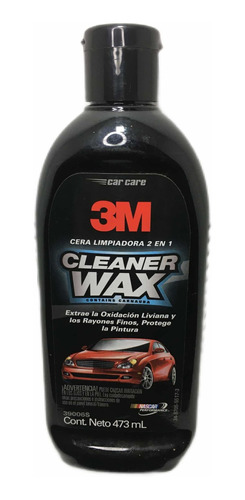 Cera Limpiadora 3m Cleaner Wax Car Care 3m Pulitura Liquida