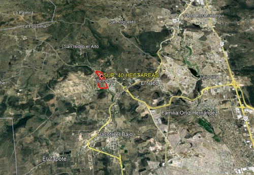 Terreno En Tlacote El Alto, Santiago De Querétaro. Sup. 40 Hectáreas.