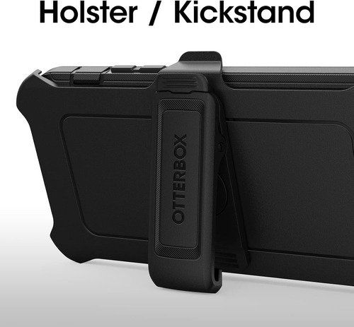 Protector Uso Rudo Para Iphone 14 Pro Otterbox Defender Negro