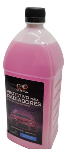 Aditivo Água Concentrado Radiador Rosa Flex Diesel Orbi