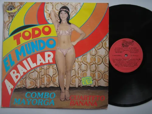 Combo Mayorca Cuarteto Banana Todos A Bailar Lp Vinilo 1984 (Usado)