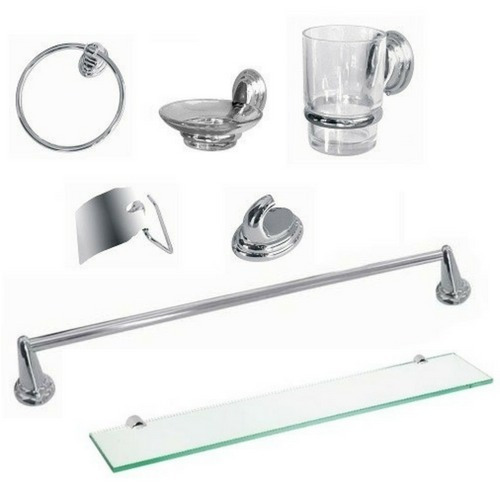 Combo De Inodoro Con Vanitory 50cm Griferia Hydro Set 7 Pzs