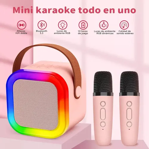 FIFINE Micrófono inalámbrico Bluetooth Karaoke con altavoz incorporado FIFINE Micrófono inalámbrico Bluetooth Karaoke con altavoz incorporado