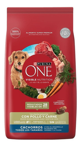 Imagen 2 de 6 de Purina One Perros Cachorros 6kg