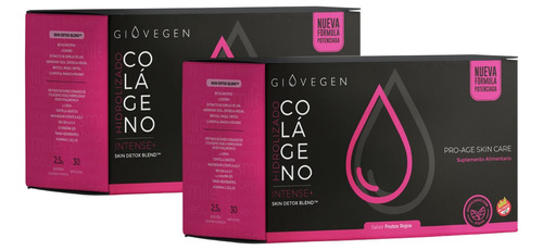 Giovegen Intense+ Peptidos De Colageno Hidrolizado - 2 Meses