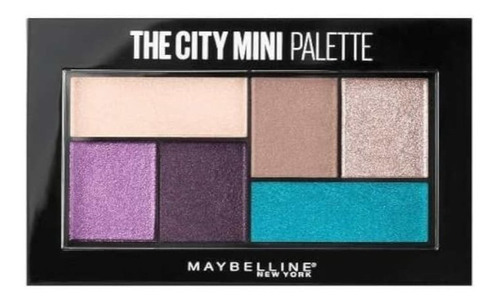 Paleta Sombras The City Mini Palette Graffiti Pop Maybelline Color De La Sombra Correspondiente A La Imagen