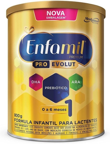 Fórmula Infantil Enfamil Premium 1 - Lata 800g Sabor Sem sabor